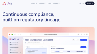 Screenshot of Ace