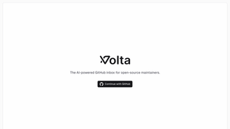 Screenshot of Volta