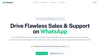Screenshot of WhatsBox
