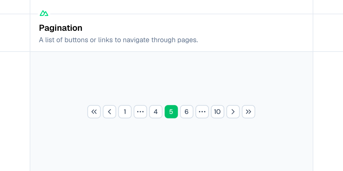 Vue Pagination Component - Nuxt UI