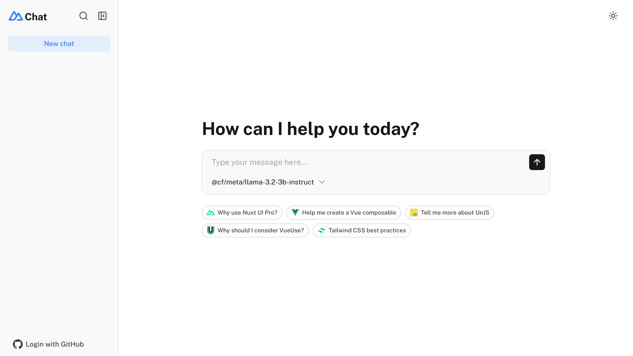 Vue AI Chatbot Template